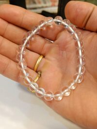 clear quartz bracelet