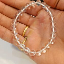 clear quartz bracelet